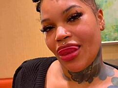 Thick red bone creamislife from chicago visits vegas seeking better dick