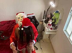 numa noite de natal a linda da garota levou o pau