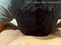 black whore pukes while rimming master