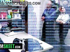 Police case with dog collar thief