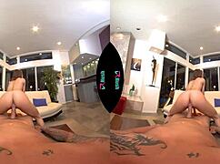 Vrhush stuffing the babysitter riley reids tight fuck hole
