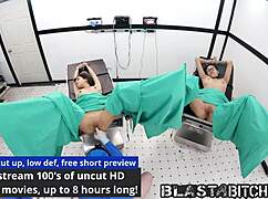 Stepsisters aria nicole and angel santana get their pussies blasted with cum