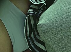 Horny Stranger Slides Cock Under Skirt