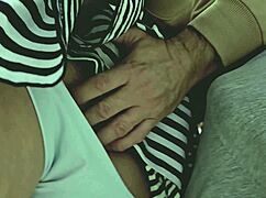 Horny Stranger Slides Cock Under Skirt