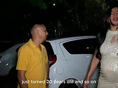 I fuck my stepsister at a swinger party with melani latina