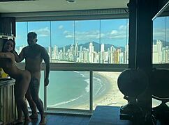 Rich millionaire shows how to make pretty babe cum using toys and riding 😈