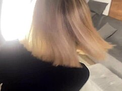 Stranger From The Bar Gave Herself Up After Seeing A Big Dick