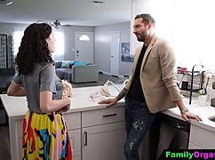 familyorgasm - step daughter blows her stepdad