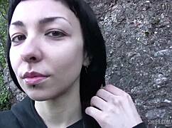 fucking outdoors in public with montserrat watching