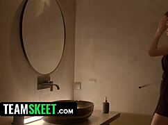 stress relieving threesome with big cock action