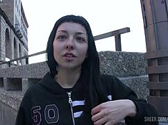 fucking outdoors in public with montserrat watching