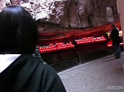 fucking outdoors in public with montserrat watching