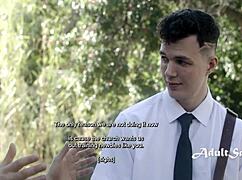 Big tits milf loves corrupting young evangelists
