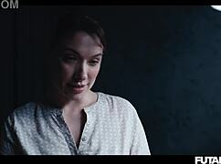 Agatha Vega tg prison fuck leaves horny shemale detective moaning from latina blowjob