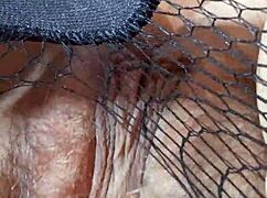 Greta sets a net for a beautiful mature lady