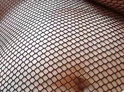 Greta sets a net for a beautiful mature lady
