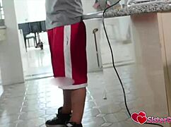 Young Stepsisters Fight For Stepbrother Cock
