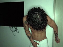 Cheating wife gets into bed with her husband and under his nose cheats on him with his stepbrother at the same time