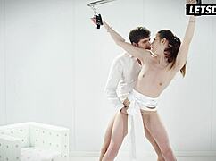 lovenia lux tries anal with her boyfriend for first time