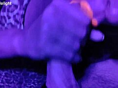 sexy milf sucks cock with bright lipstick
