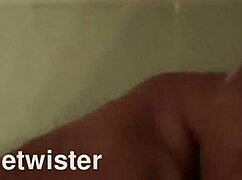 Slow Motion Solo Cumshots In Bathroom