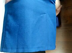curvy mature woman in fitting room