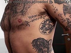 Brunette opens up and makes him cum