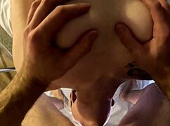 kassi vibes facefucked throatpie and her pigtails used as handles