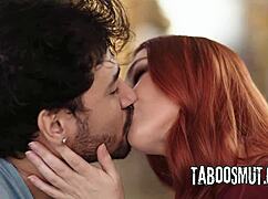 redhead stepmom seduces stepson with her nudes