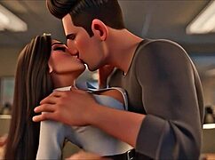 Copy room slut gets fucked hard at work