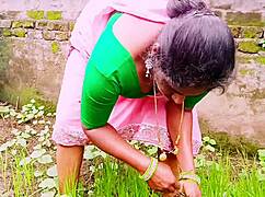 Villege big boobs forming maid fucking with land owner telugu dirty talks