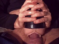 Edging Myself With Fleshlight Gazzadomm