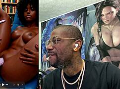transgender abby fucks ebony pussy while sadako and ranger cum hard ai generated