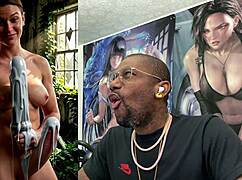 transgender abby fucks ebony pussy while sadako and ranger cum hard ai generated