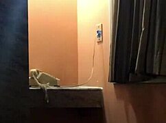 asian milf with massive tits gives blowjob