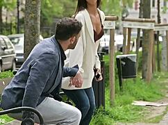 Adventurous hottie lia lin turns lesbo fling into ffm