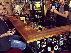 Super Public Sex In Bar With Hot Blonde