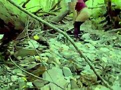 Amateur couple enjoys sex after hiking