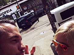 Super Public Sex In Bar With Hot Blonde