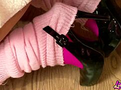 Milfs ride easter bunny cock hard