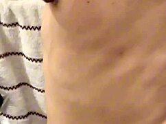 after this we have sex in bed with my wifes naked body hard nipples soft breasts and squirting body