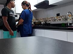 I Convince Employee To Fuck In Kitchen