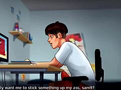 Step mom smiled and everything felt different in summertime saga