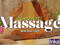 Mega busty colombian gets massaged and fucked
