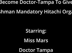 Become doctor tampa and give miss mars a hitachi orgasm
