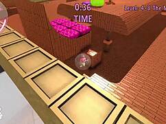 flying through levels to see maid game scenes