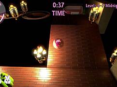 flying through levels to see maid game scenes