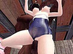 Visiting the japanese hentai brothel for fun