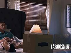 asian widow wants stepson in uniform to fuck her