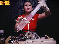 Asmr latex gloves by dominafire